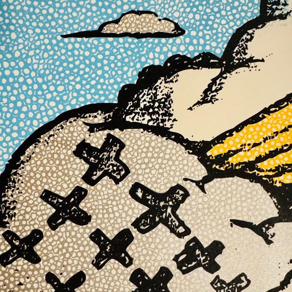 Jc Rivera "Bear Champ" Screenprint With Original Drawing, 2014 - Unframed - Picture 10 of 12